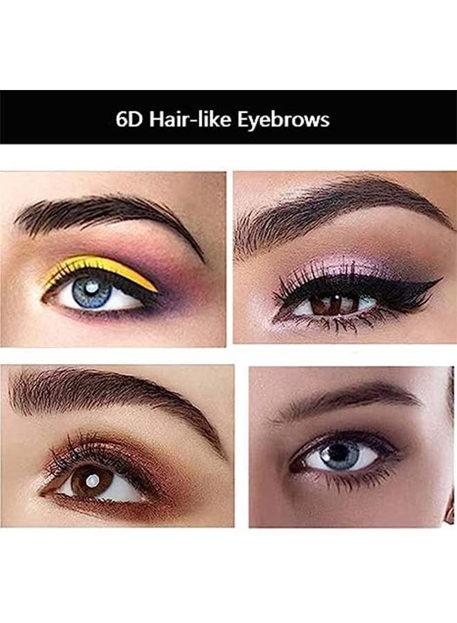 11 Pairs Waterproof Eyebrow Tattoo Stickers - Image 4