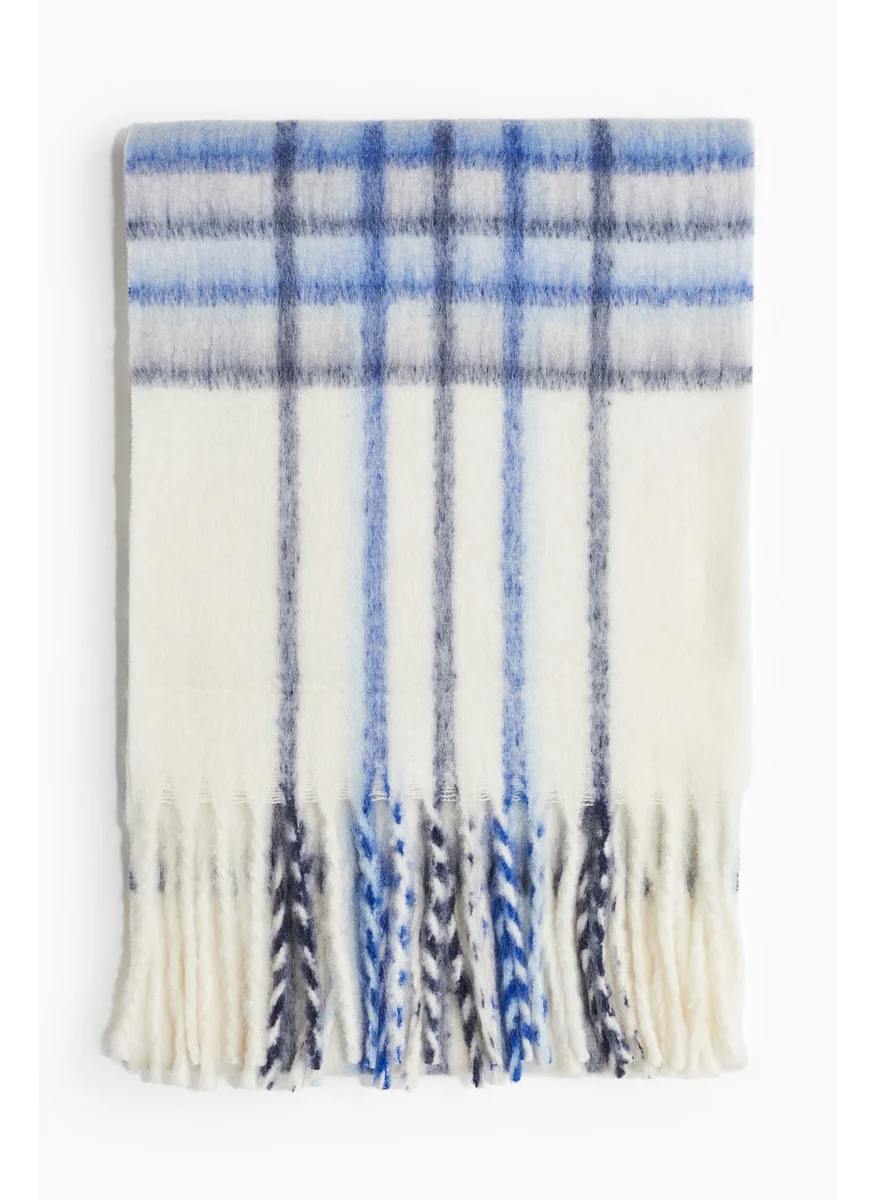 اتش اند ام Fringed Scarf