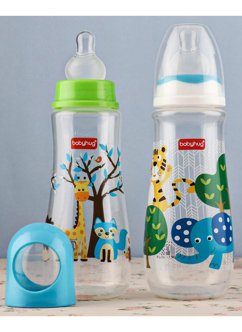 Babyhug Pack of 2 Feeding Bottles 250 ml +3 M - pzsku/Z9423C0D965368DBCEE44Z/45/1741263410/5018d1bc-5447-420b-8bd7-4c8e34e292ee