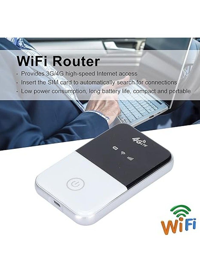 4G LTE Mobile WiFi Router 150Mbps High Speed Portable Travel WiFi Modem with SIM Card Slot for Up to 10 Devices to Share - Image 3