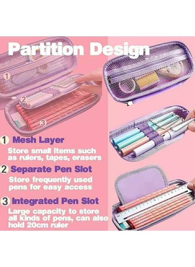 DD RETAILS DD RETAILS 3D Cover EVA Pencil Case || Large Capacity Pencil Pouch for Boys & Girls || Cartoon Design Pencil Box/Case/Pouch for School (Print May Very) (Pack of 1) (Unicon Pouch)  - Image 4