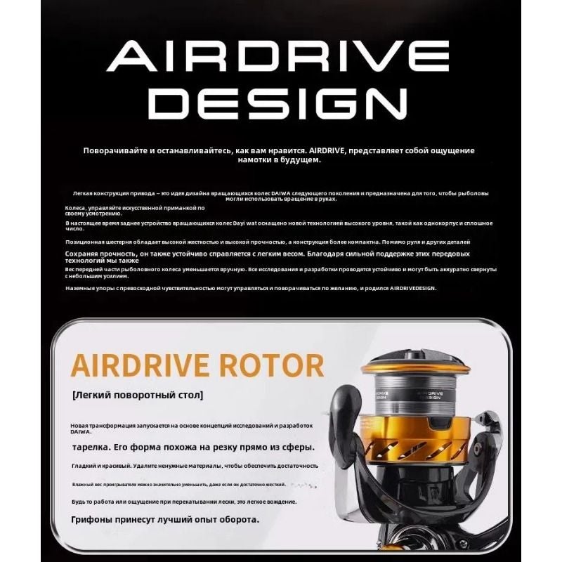 دايوا بكرة صيد 2024 Daiwa Revros LT 5000CXH 6.2:1 - Image 2