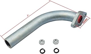 LOSTAR Exhaust Pipe Fits Predator 212cc Honda GX160 GX200 Go Kart & Mini Bikes - Image 1
