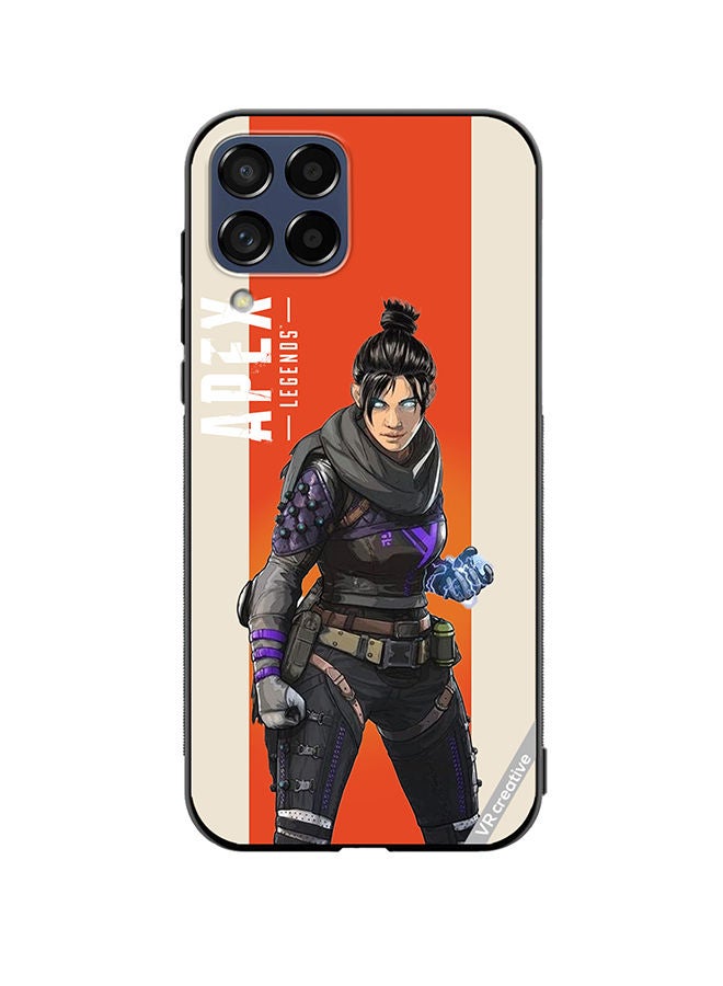 VR CREATIVE Protective Case Cover For Samsung Galaxy M33 Apex Legends Waraith Design Multicolour - Image 1