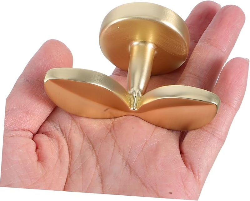 Leaf Shaped Wall Hooks 2 Pack Decorative Coat Hat Towel Hangers For Bathroom Kitchen Garage - Image 5