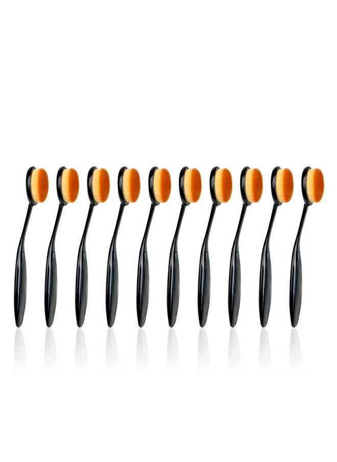 UNIMEIX UNIMEIX 10 Pcs Craft Ink Blending Brushes Set Tool Card Making Supplies Blender Brush for Card Making（Size 4, 0.82" Brush Head）  - Image 1