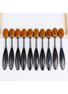 UNIMEIX UNIMEIX 10 Pcs Craft Ink Blending Brushes Set Tool Card Making Supplies Blender Brush for Card Making（Size 4, 0.82" Brush Head）  - Image 4