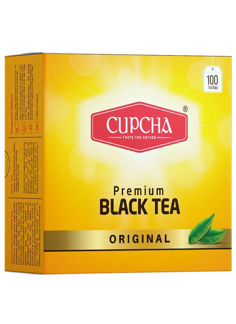 CUPCHA Cupcha Premium Black Tea 100 Tea Bags 