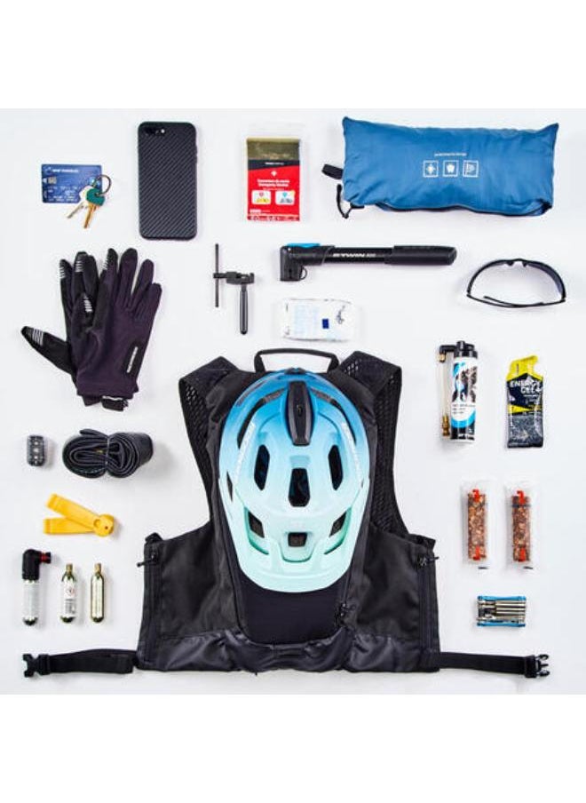 Rockrider Mountain Bike Hydration Backpack Explore 7L/2L Water - Black  - Image 3