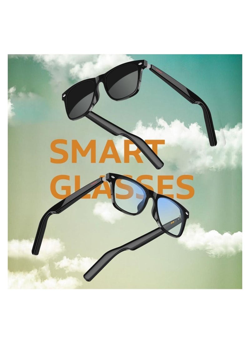TWS Smart Glasses with Camera and Audio Control