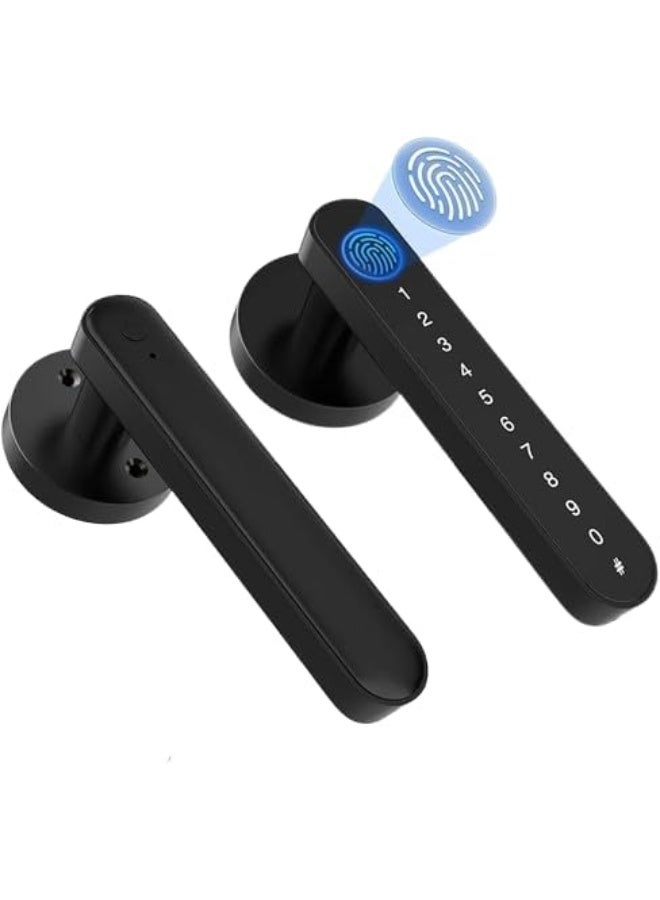 FT01 Smart Door Lock with Fingerprint, Password and Mechanical Key - Image 1