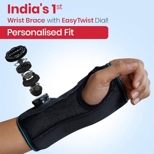 AGEasy (Max Group) Adjustable Wrist Hand Brace for Men & Women – Lightweight Wrist Support for Pain Relief, Stabilization & Recovery, Ideal for Arthritis, Sprains, Tendonitis & Carpal Tunnel Syndrome (Left) - Image 2