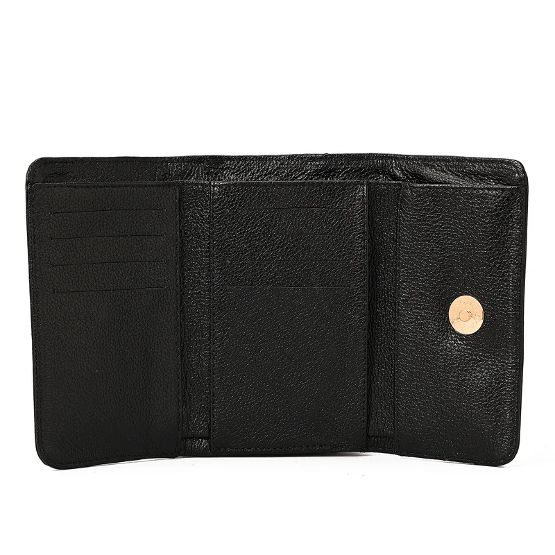 كارمن ستيفنز محفظة بشعار  مرصعة بالكريستال