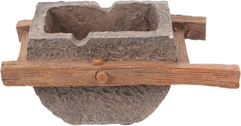 Resin Ashtray Holder Creative Desk Decor Funny Cigarette Ash Container Storage - Image 1