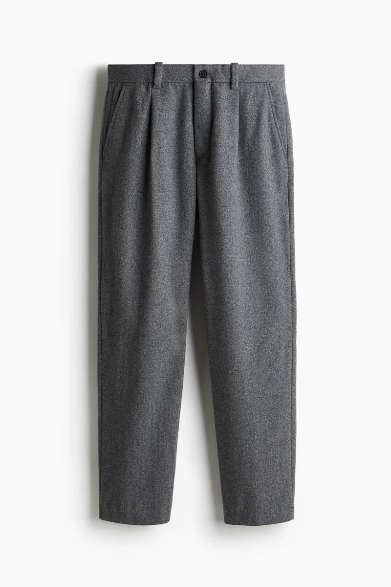 اتش اند ام Regular Fit Felted Trousers