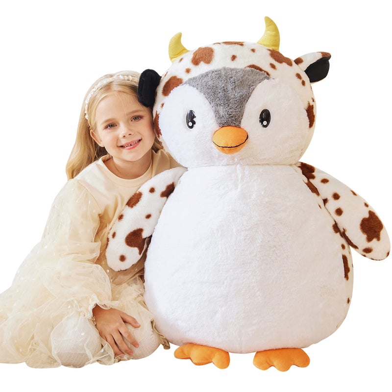EARTHSOUND Giant Penguin Stuffed Animal Plush ToyLarge Jumbo 23 Big Size Soft ToysCute Huge Fluffy Plushy Oversized Fat PlushieGifts for Kid - Image 3