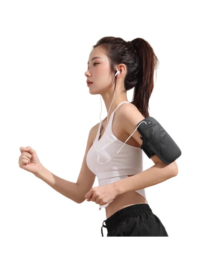 Stiger [Light And Comfortable] Running Armband Phone Holder, Sports Arm Strap, Wrist Pouch, Outdoor Cycling Fitness Equipment, Waterproof Phone Case For Apple, Huawei, Xiaomi, Samsung, Enlarged Size For Men And Women - Image 3