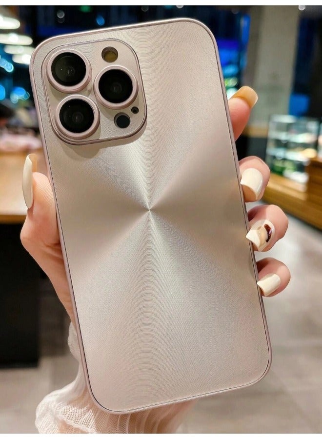 ShebSheb for iPhone 15 Pro Max Case, Glossy Coating Phone Cases with Camera Lens Protector Soft TPU Shockproof Protective Cover - Image 1