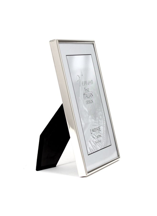 Lawrence Frames Simply Metal Picture Frame 5 by 7-Inch Silver  - Image 2