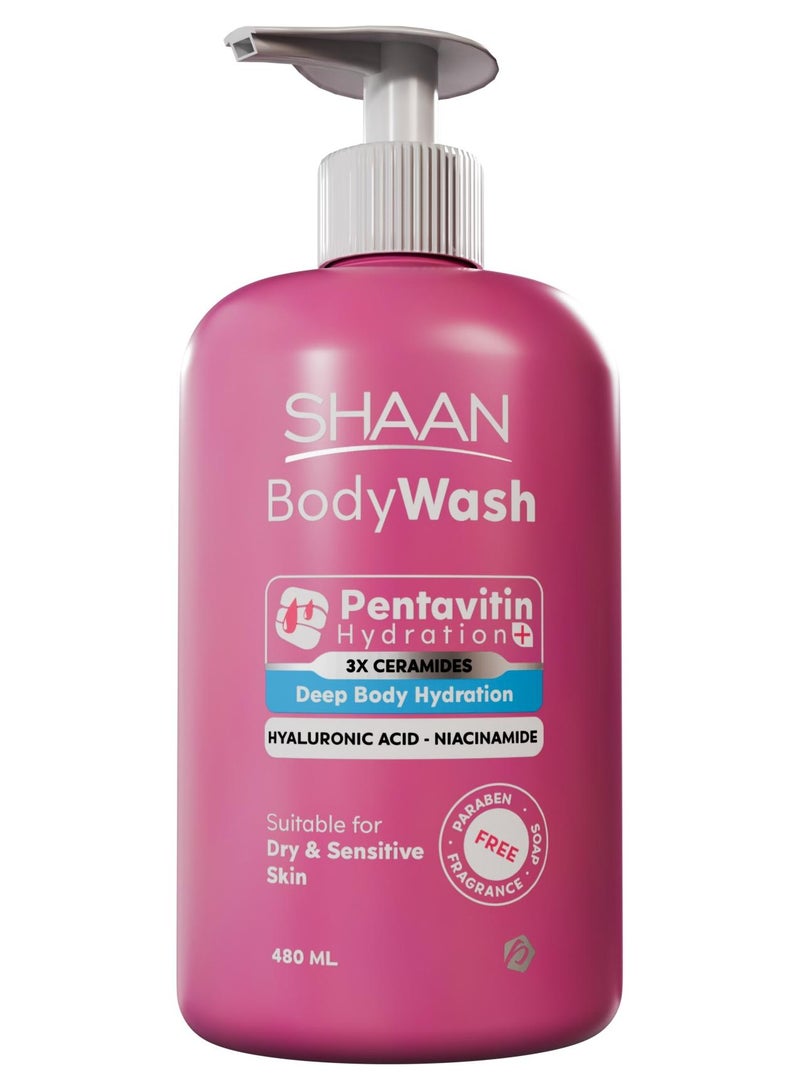 شان غسول مرطب للجسم  480 مل - Image 1