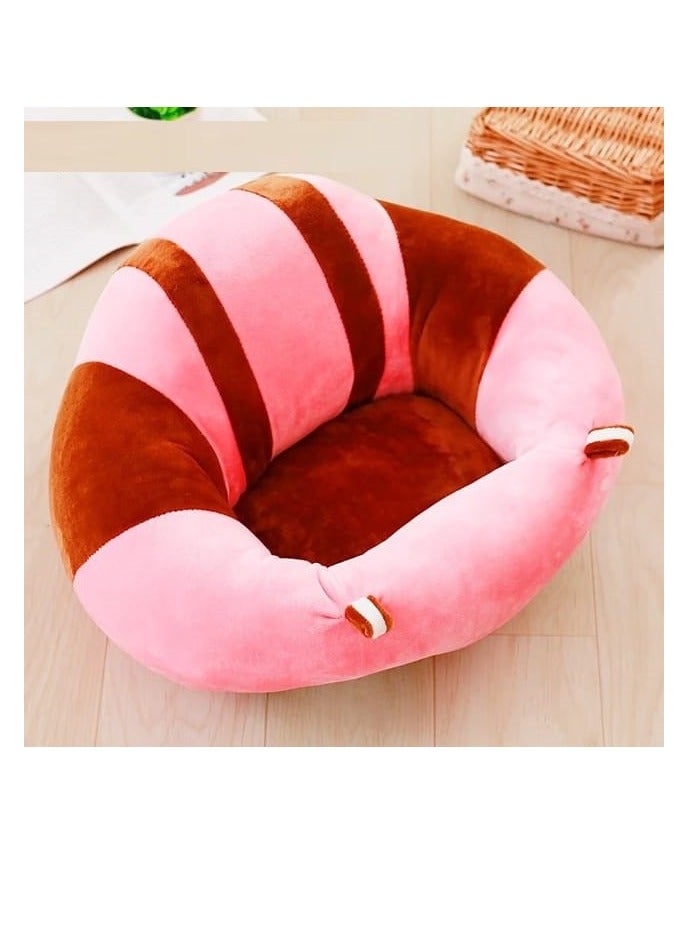 BAIG Baby Support Seat Sofa Plush Soft Animal Shaped Baby Learning to Sit Chair Keep Sitting Posture Comfortable Infant Sitting Chair - Image 3