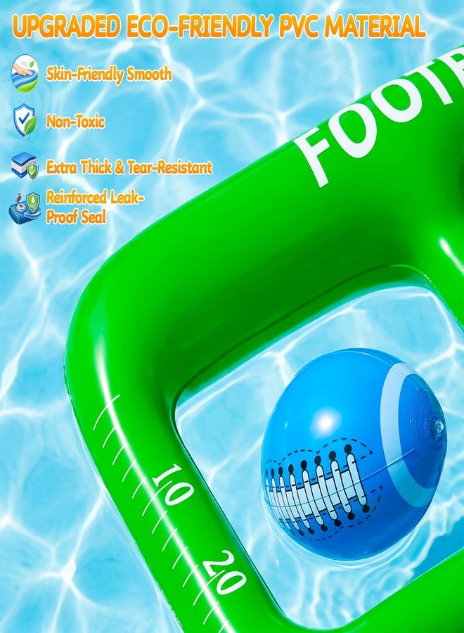 PARENTSWELL Pool Games Set, Tic-Tac-Toe Inflatable Pool Toy with 10 Balls, Pool Toys Party Game for Teens Adults Kids 2-10 Players, Swimming Pool Summer Water Party Games for Beach Backyard - Image 4