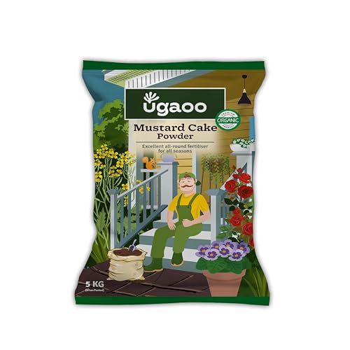 UGAOO Mustard Oil Cake Powder for Healthy Plants And Soil - 5 Kg - Image 1