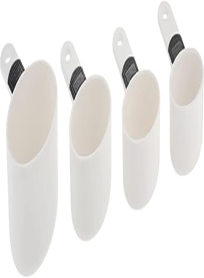 بايونير أكواب قياس بايونير، 4 قطع، أبيض