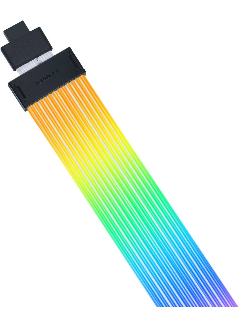 LIAN LI Strimer Wireless 16-8 Cable, 340mm Cable Length, 8 Light Guides, 116 Number of LEDs, 8.1W LED Power Consumption, Silicone / TPE Material | G89.PW16-81W.00  - Image 3