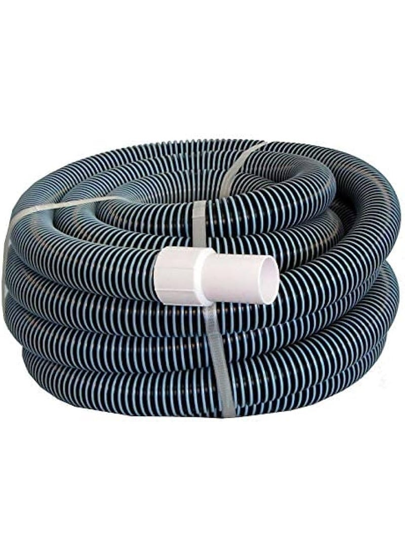 PETSON - PETSON 175 Inch Aluminum Anodised Vacuum Head with Bottom Brush and 9 Meter in Length Hose Pipe 38mm EVA Vacuum Hose with Standard Cuff Link - Image 1