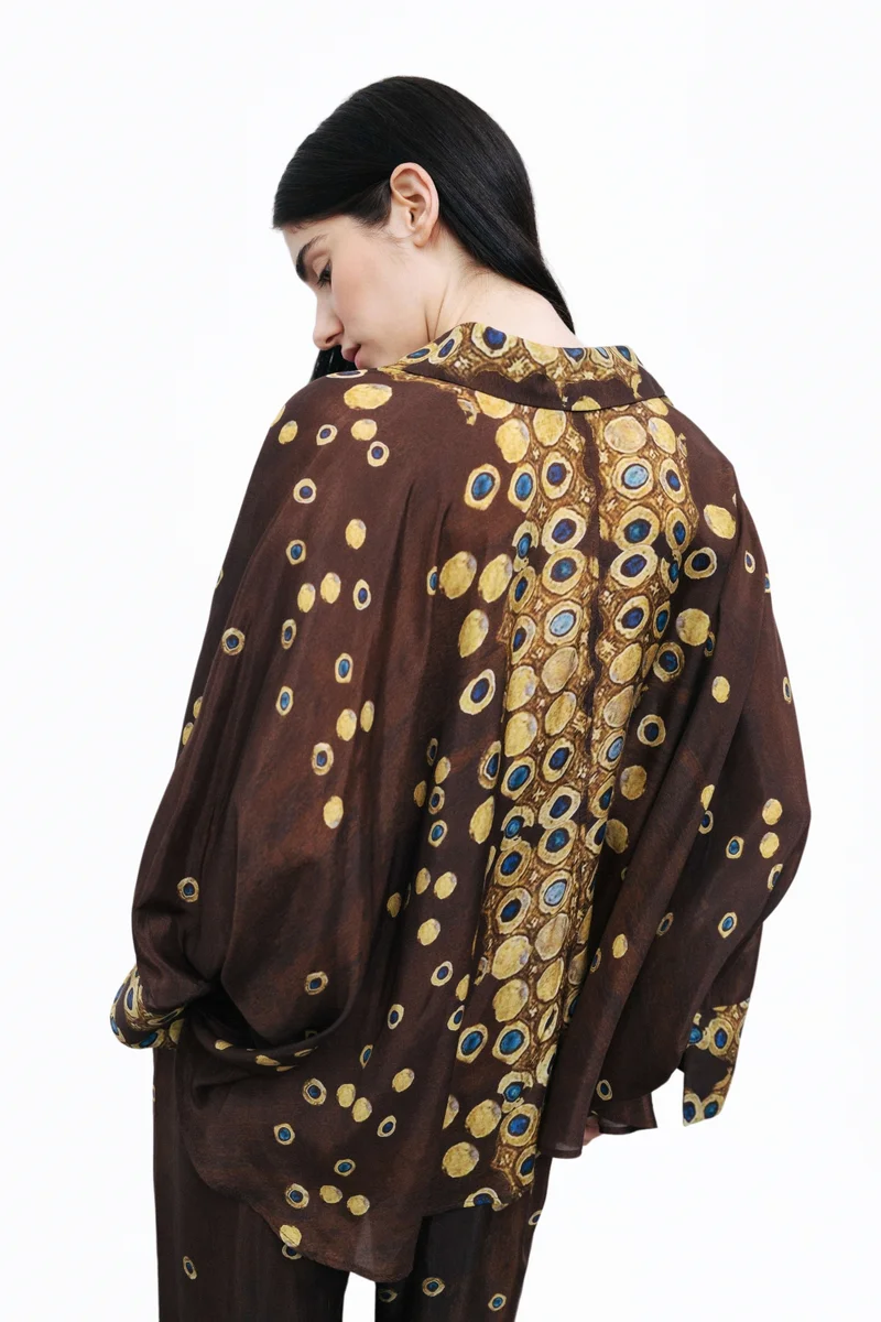 نوكتورن Flowy Patterned Shirt