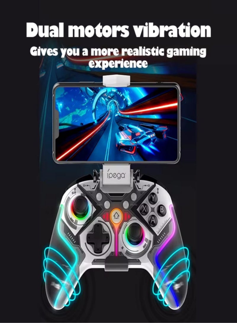 Bluetooth Gamepad Wireless Joystick Linear Trigger Pubg Mobile Game Controller for Switch Android IOS MFI Games PC TV box - Image 4
