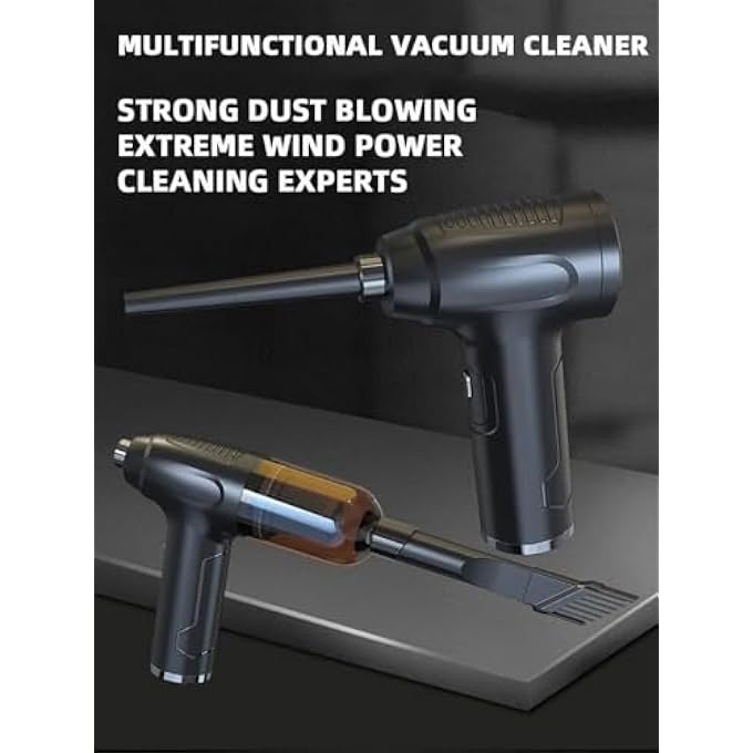 2 IN 1 DUST BLOWER CAR MOUNTED DUST BLOWER CAR AND HOME DUAL PURPOSE VACUUM CLEANER MULTIFUNCTIONAL DAILY HOME WIRELESS - Image 3