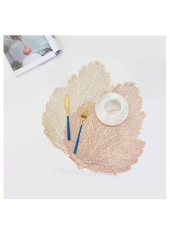 Generic Leaf leather coaster (2 pieces)  - Image 4