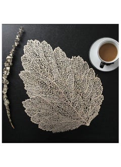 Generic Leaf leather coaster (2 pieces)  - Image 5