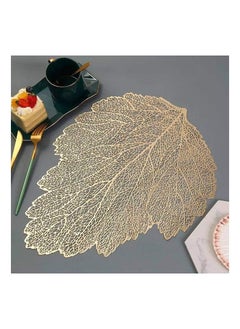 Generic Leaf leather coaster (2 pieces)  - Image 2