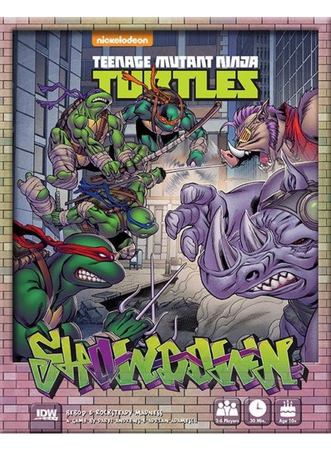 IDW Games لعبة لوحية Teenage Mutant Ninja Turtles Showdown: Bebop & Rocksteady - Image 2