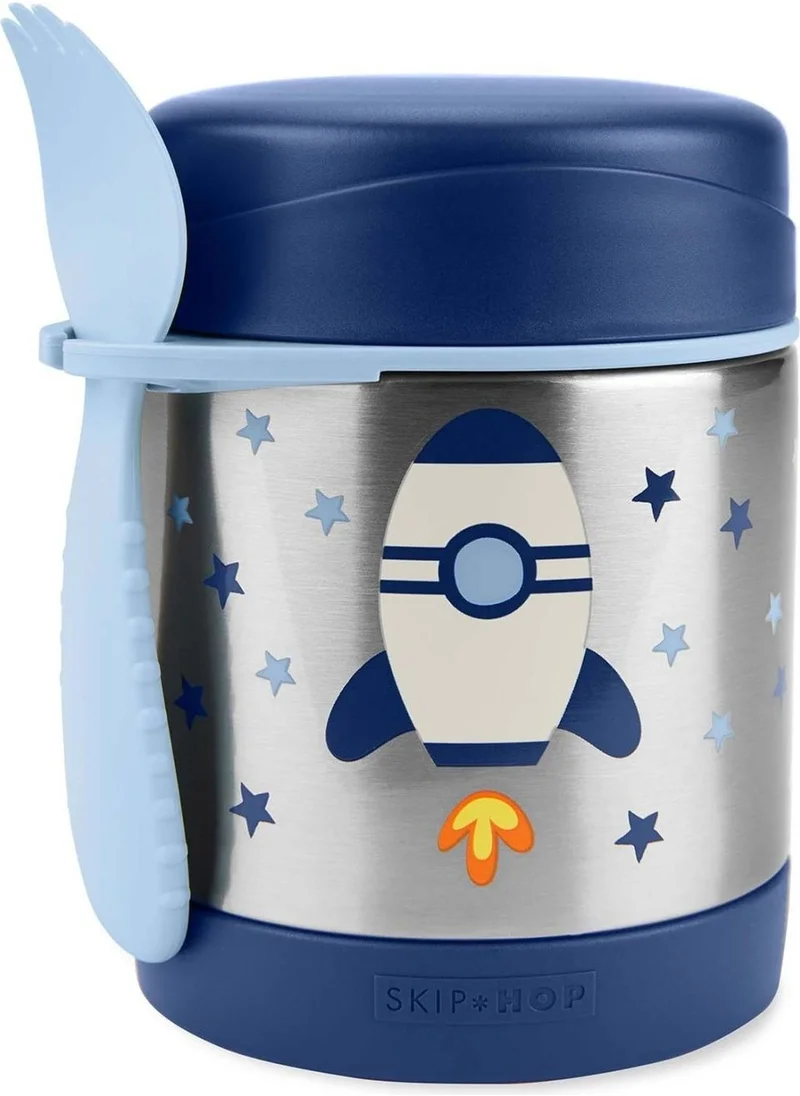 Skip Hop Zoo Stainless Steel Thermos 325ML Rocket