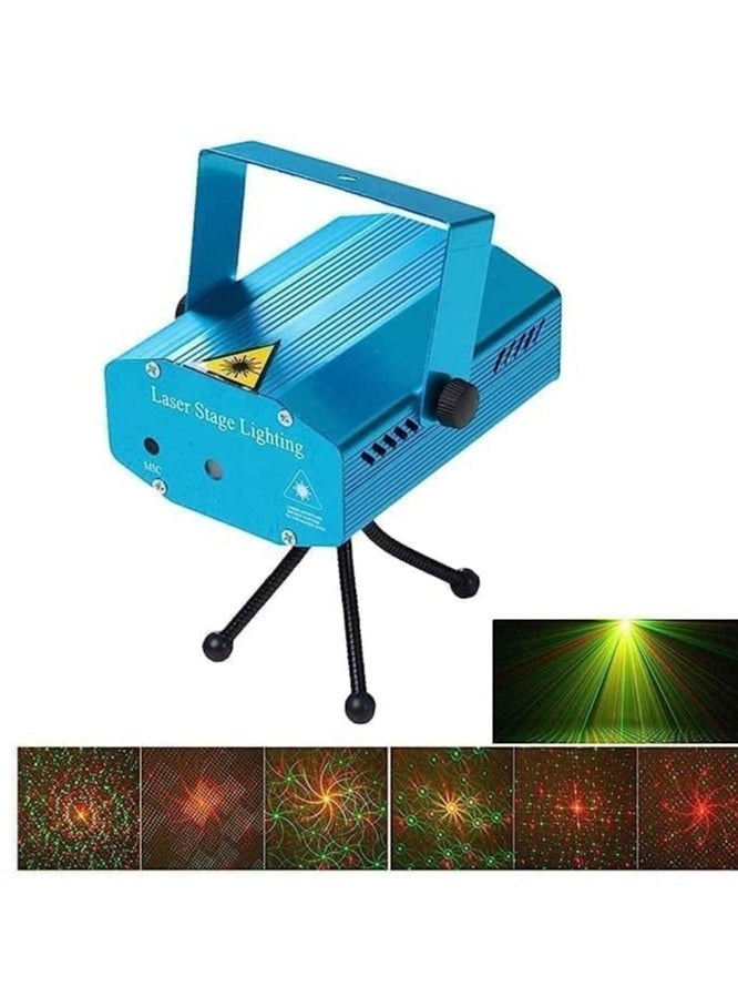 دي إل سي  جهاز ليزر مع تأثيرات ضوئية للمنزل والحفلات - Image 2