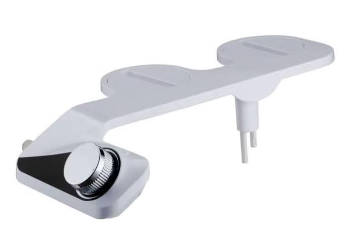 Crobat Bidet Toilet Seat Insert Bidet Accessory | Back Seat with Double Nozzle | Practical Toilet Water Sprayer for Pregnant Women - Image 1
