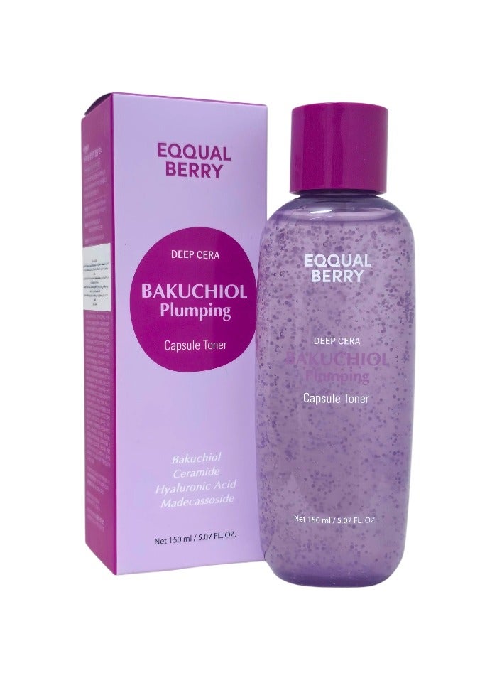 eqqualberry Bakuchiol Plumping Capsule Toner Deep Cera 150Ml - Image 1