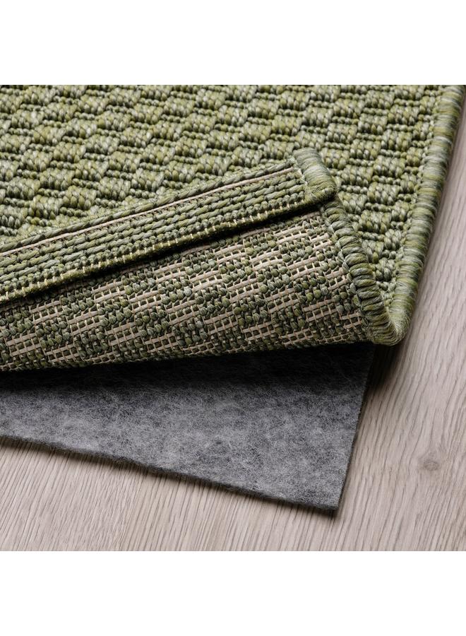 Zaboon Rug Flatwoven, In/Outdoor, Green, 160X230 Cm - Image 5