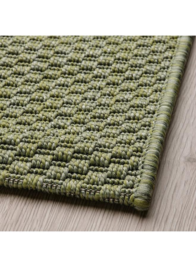 Zaboon Rug Flatwoven, In/Outdoor, Green, 160X230 Cm - Image 2