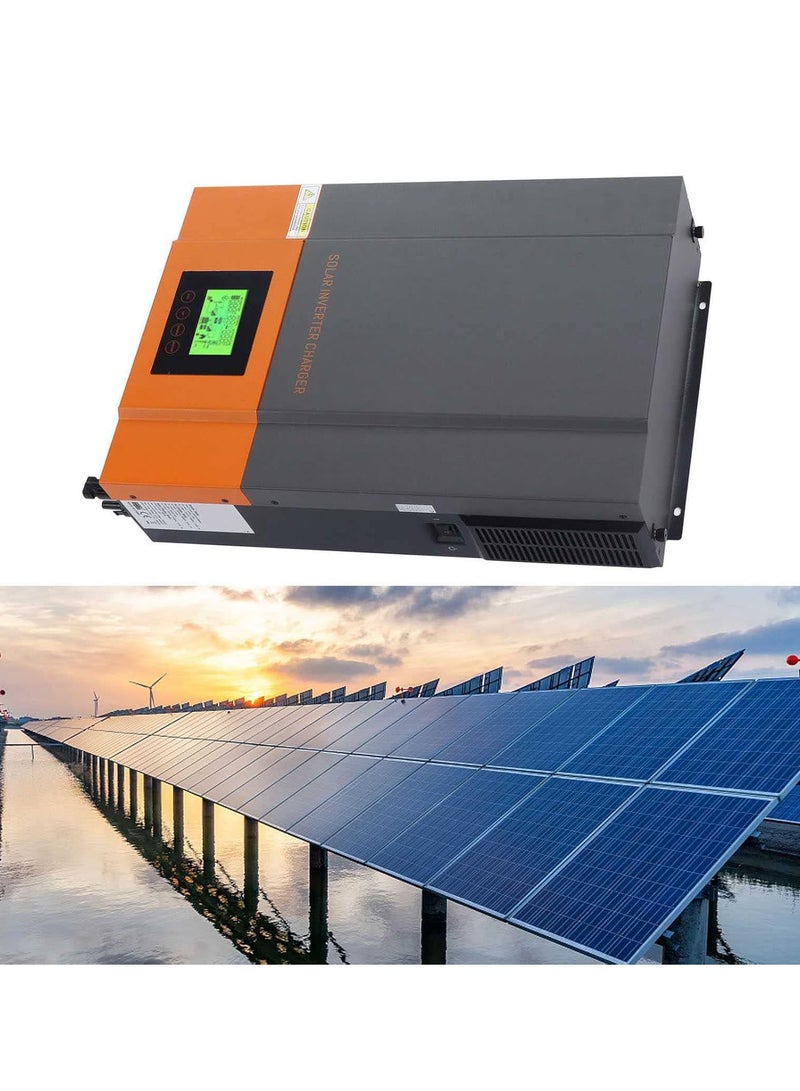 GGOOT 3600W Solar Inverter Charger, Pure Sine Wave Inverter MPPT Photovoltaic Controller with RBG Light Solar Hybrid Charger Solar Power Inverter Battery Charger for Off-Grid Solar System, Home, RV - Image 5