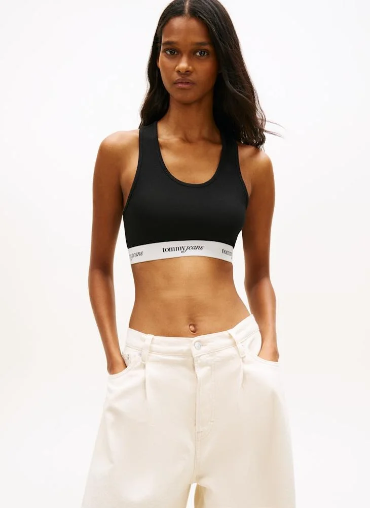 Casual  Crp Tape Bra Top