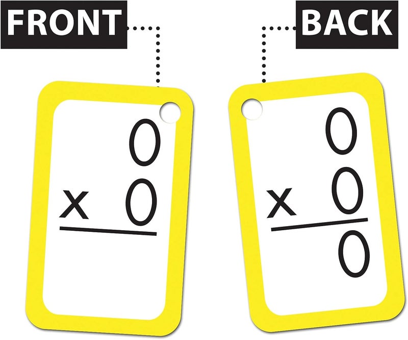 Edupress Math in a Flash™ Multiplication Flash Cards - 169 Color-Coded Cards for Learning Math Facts 0-12 - Image 2