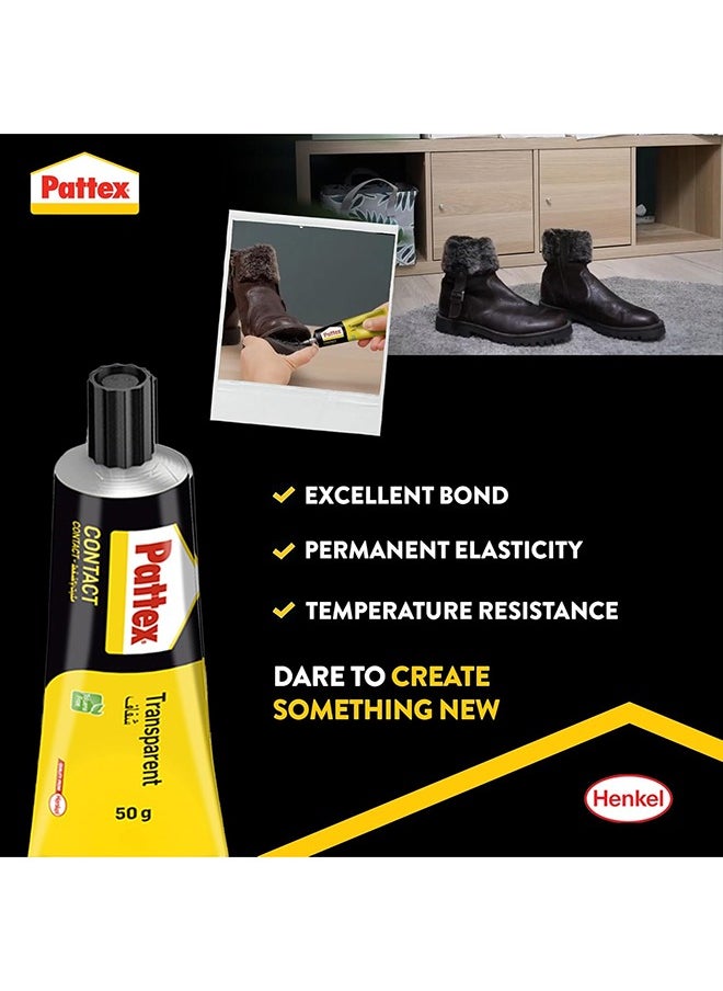 Pattex Henkel Pattex Contact Adhesive 50g - Transparent  - Image 4