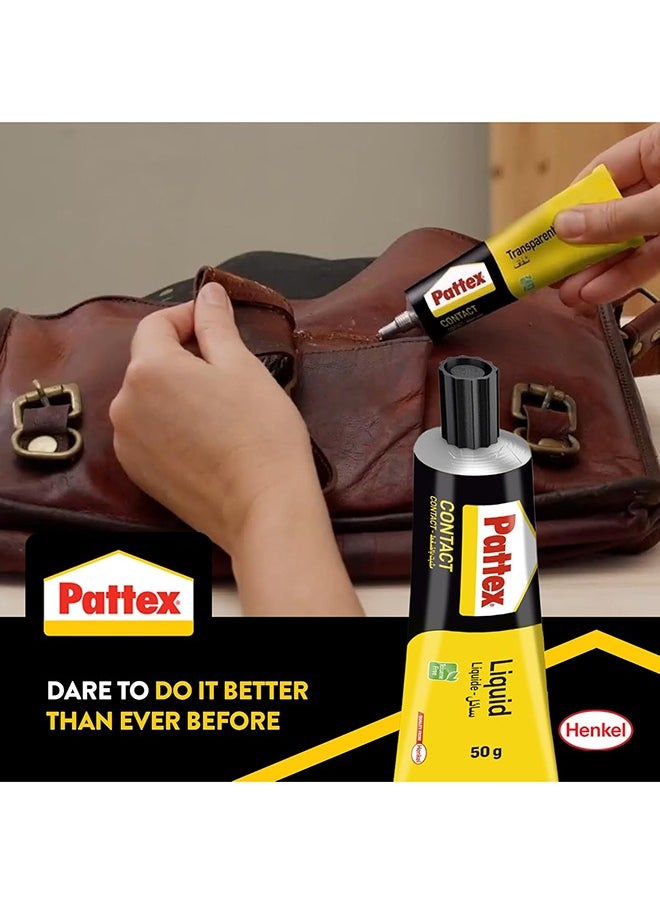 Pattex Henkel Pattex Contact Adhesive 50g - Transparent  - Image 2