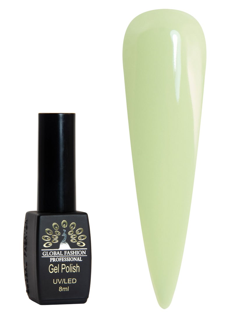 GLOBAL FASHION Global Fashion Black Elite Gel Polish | 132 Colors of Long-Lasting Elegance - 8ml | 234  - Image 1