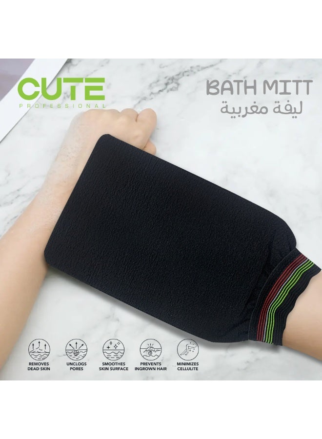 Cute Moroccan Bath Mittens Gloves Leefah Cute Professional 20pcs Pack - Image 3